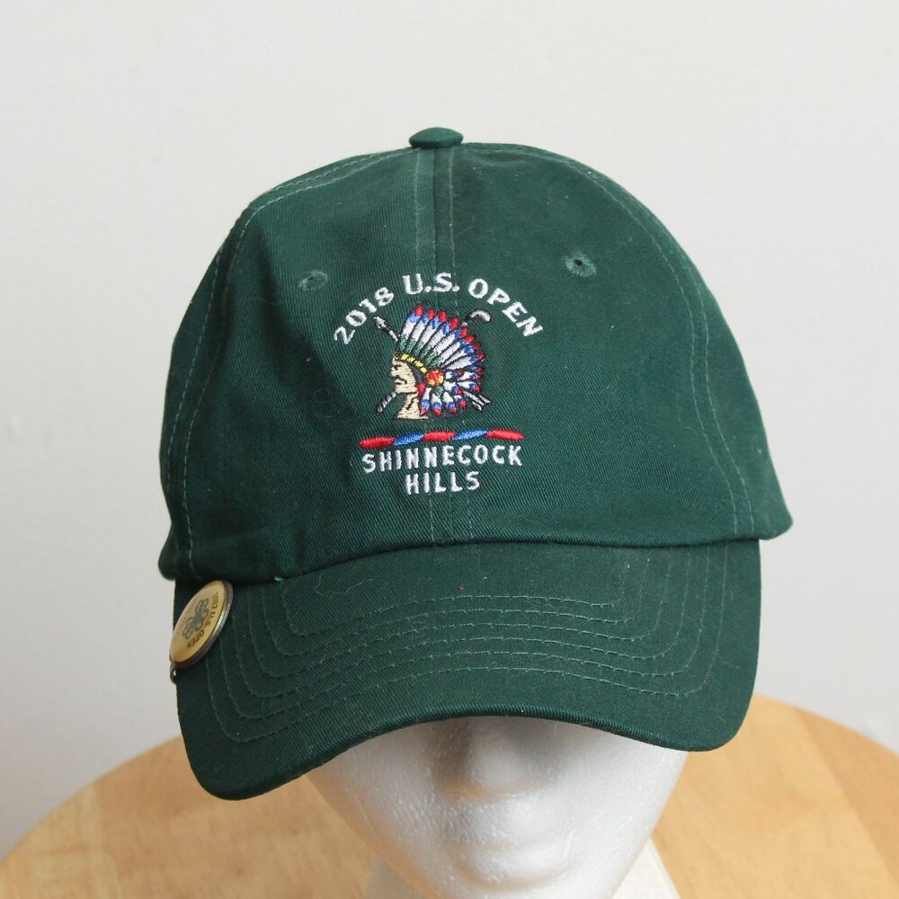 2018 US Open Hat Mens OS Green USGA Shinnecock Hills Golf Cap